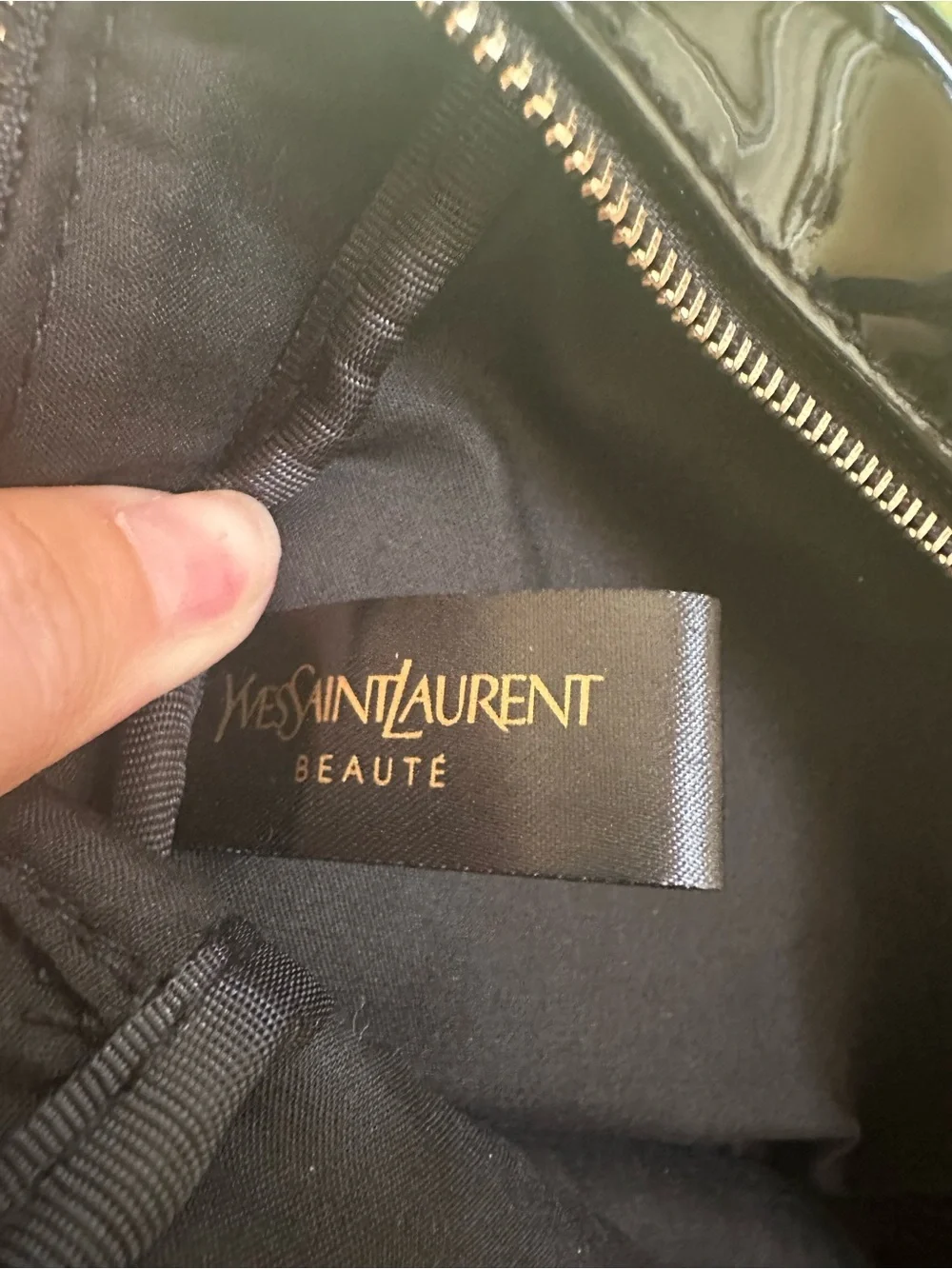 Yves Saint Laurent glossy black